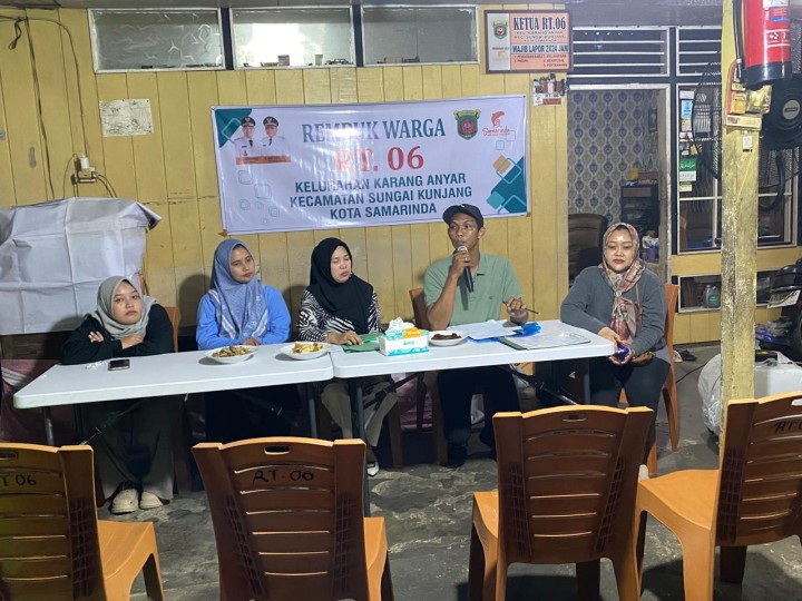 Rabu, 12 November 2025, Kelurahan Karang Anyar menghadiri sekaligus mendampingi Ketua RT.006 Karang Anyar dan warganya dalam kegiatan Rembuk Warga
