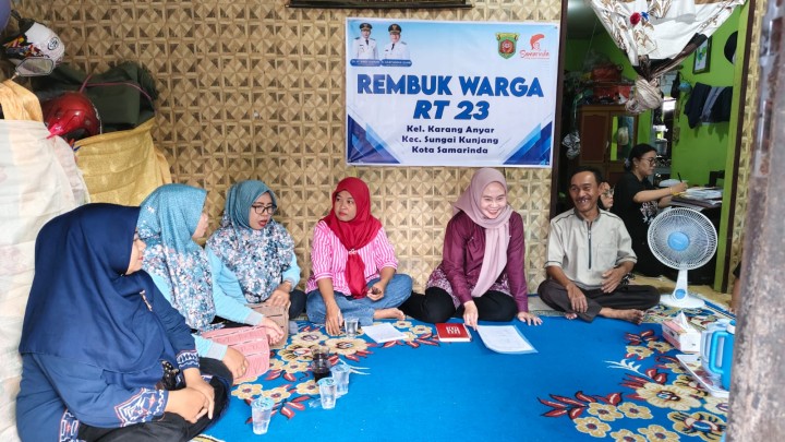 Kamis, 23 November 2025, Kelurahan Karang Anyar menghadiri sekaligus mendampingi Ketua RT.023 Karang Anyar dan warganya dalam kegiatan Rembuk Warga