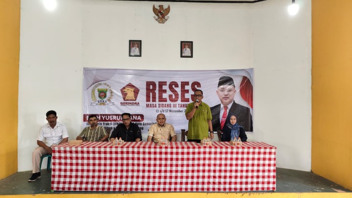 Jumat, 14 November 2025, Kelurahan Karang Anyar mendampingi kegiatan Reses dari Anggota DPRD Kota Samarinda, Moh.Yusrul Hana di Gedung LPM Karang Anyar