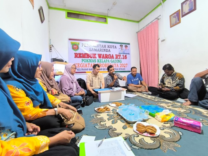 Rabu, 19 November 2025, Kelurahan Karang Anyar menghadiri sekaligus mendampingi Ketua RT.016 Karang Anyar dan warganya dalam kegiatan Rembuk warga