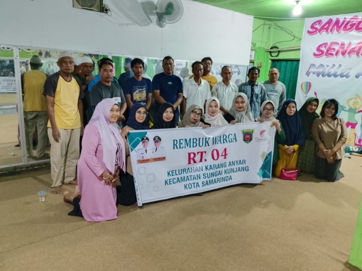 Kamis, 20 November 2025, Kelurahan Karang Anyar menghadiri sekaligus mendampingi Ketua RT.004 Karang Anyar dan warganya dalam kegiatan Rembuk warga