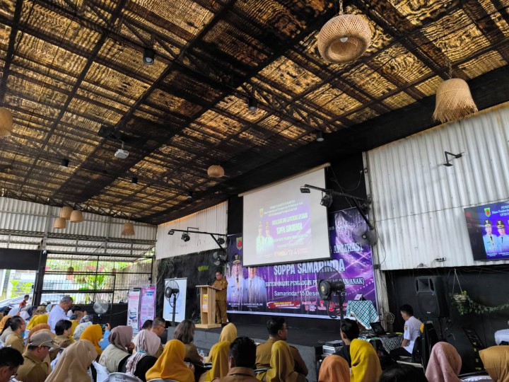 Senin, 15 Desember 2025, Kelurahan Karang Anyar Menghadiri acara Launching Aplikasi SOPPA Samarinda di Bagyos Cafe Samarinda