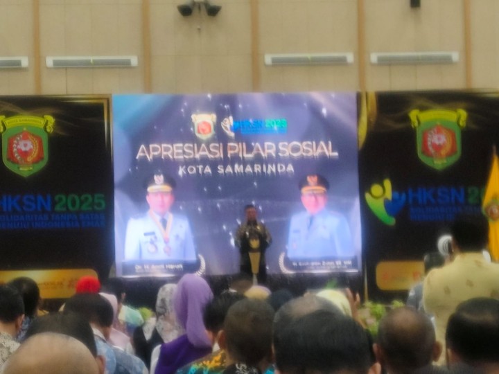 Senin, 22 Desember 2025, Kelurahan Karang Anyar menghadiri kegiatan Apresiasi Pilar Sosial Kota Samarinda Tahun 2025 di GOR Segiri Samarinda.