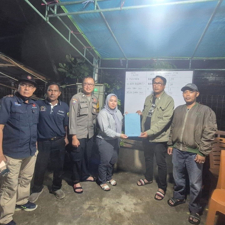 Selasa, 23 Desember 2025, Kelurahan Karang Anyar beserta LPN, FKPM, Karang taruna, Bhabinkamtibmas Karang Anyar menghadiri sekaligus mengawasi jalannya proses kegiatan Pemilihan Ketua RT.036 yang berlangsung di Jalan Cendana Gang 11 RT.036
