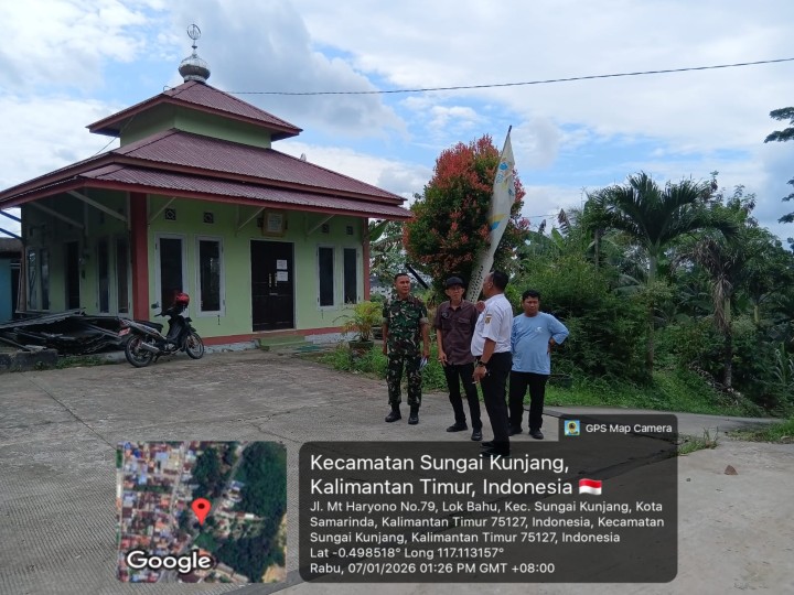 Rabu, 07 Januari 2026, Kelurahan Karang Anyar mendampingi tim dari BPKAD Bagian Aset Kota Samarinda untuk melakukan kroscek persiapan lahan untuk pembangunan Koperasi Merah Putih.