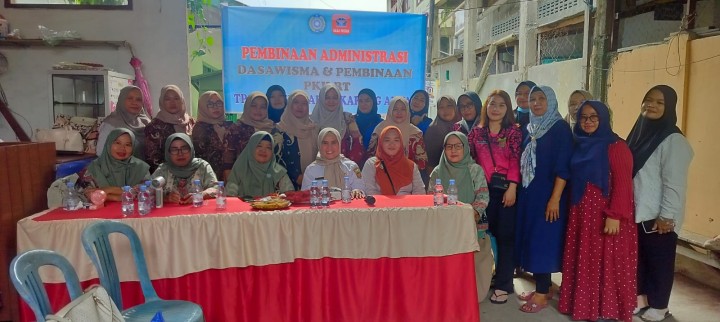 Selasa, 13 Januari 2026, Kelurahan Karang Anyar mendampingi PKK Karang Anyar dalam kegiatan Pembinaan administrasi Dasawisma  RT 01,RT 02,RT 03,Kel. Karang Anyar