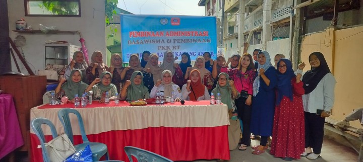 Selasa, 13 Januari 2026, Kelurahan Karang Anyar mendampingi PKK Karang Anyar dalam kegiatan Pembinaan administrasi Dasawisma  RT 01,RT 02,RT 03,Kel. Karang Anyar