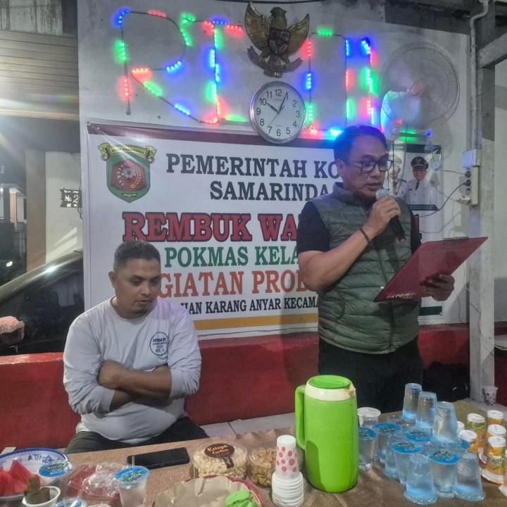 Selasa, 13 Januari 2026, Kelurahan Karang Anyar mengikuti sekaligus mengawasi jalannya kegiatan Pemilihan Ketua RT.001 di Jalan MT. Haryono Gang Rawa Jaya 001