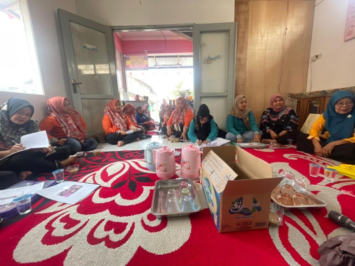Senin, 19 Januari 2026, Kelurahan Karang Anyar dan PKK menghadiri pembinaan Dasawisma di RT 17,22,23,24,25 di Posyandu cempaka kuning RT 17, Jalan Meranti Gang 1 .