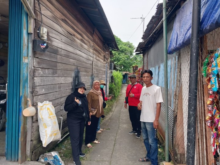 Selasa, 20 Januari 2026, Kelurahan Karang Anyar bersama Pokmas melakukan kegiatan Pengukuran dan peninjauan 0% kegiatan infrastruktur Probebaya Pokmas Mekah anggaran tahun 2026.