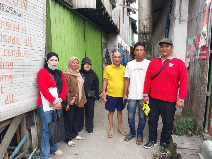 Selasa, 20 Januari 2026, Kelurahan Karang Anyar bersama Pokmas melakukan kegiatan Pengukuran dan peninjauan 0% kegiatan infrastruktur Probebaya Pokmas Mekah anggaran tahun 2026.