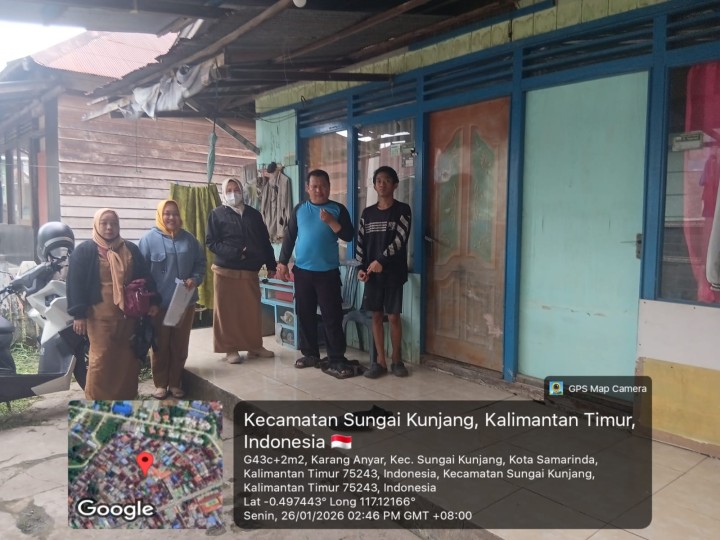 Senin, 26 Januari 2026, Kelurahan Karang Anyar melakukan  Peninjauan lokasi rumah tidak layak huni yang di usulkan mendapat bantuan di RT.001, 009, 010, 020 Karang Anyar.