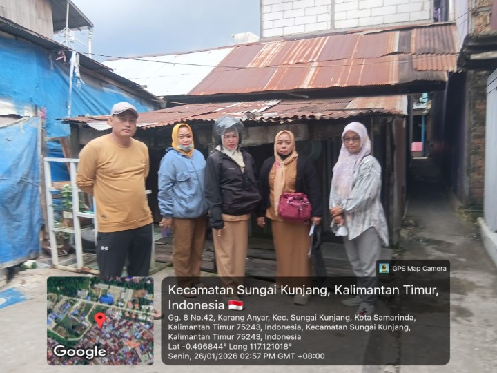 Senin, 26 Januari 2026, Kelurahan Karang Anyar melakukan  Peninjauan lokasi rumah tidak layak huni yang di usulkan mendapat bantuan di RT.001, 009, 010, 020 Karang Anyar.
