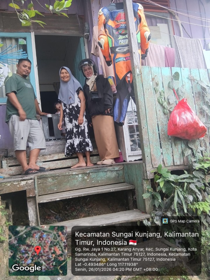 Senin, 26 Januari 2026, Kelurahan Karang Anyar melakukan  Peninjauan lokasi rumah tidak layak huni yang di usulkan mendapat bantuan di RT.001, 009, 010, 020 Karang Anyar.