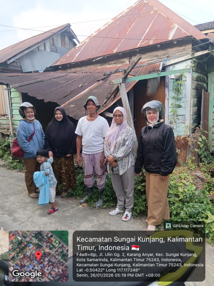 Senin, 26 Januari 2026, Kelurahan Karang Anyar melakukan  Peninjauan lokasi rumah tidak layak huni yang di usulkan mendapat bantuan di RT.001, 009, 010, 020 Karang Anyar.