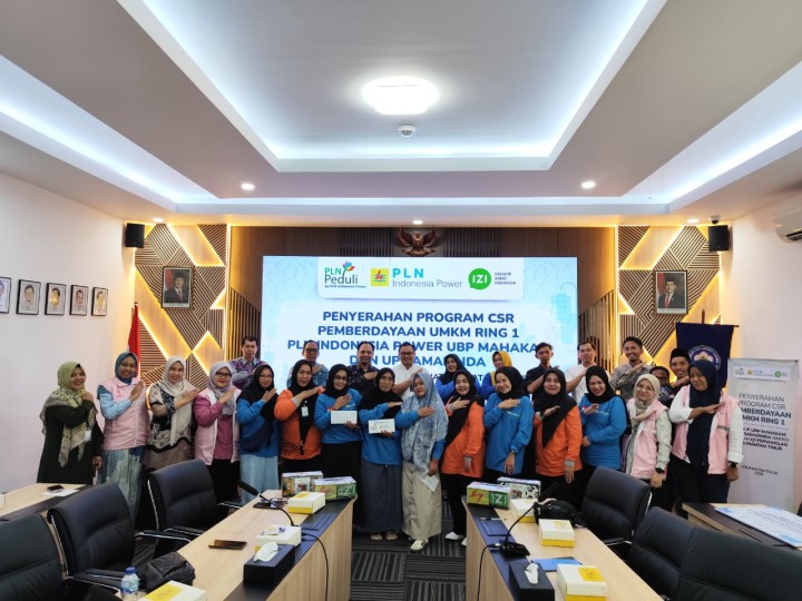 Jumat, 06 Februari 2026, Kelurahan Karang Anyar Menghadiri acara Penyerahan Program CSR Pemberdayaan UMKM Ring 1 PLN Indonesia Power UBP Mahakam dan UP Samarinda di Jalan Ulin No.1 Samarinda