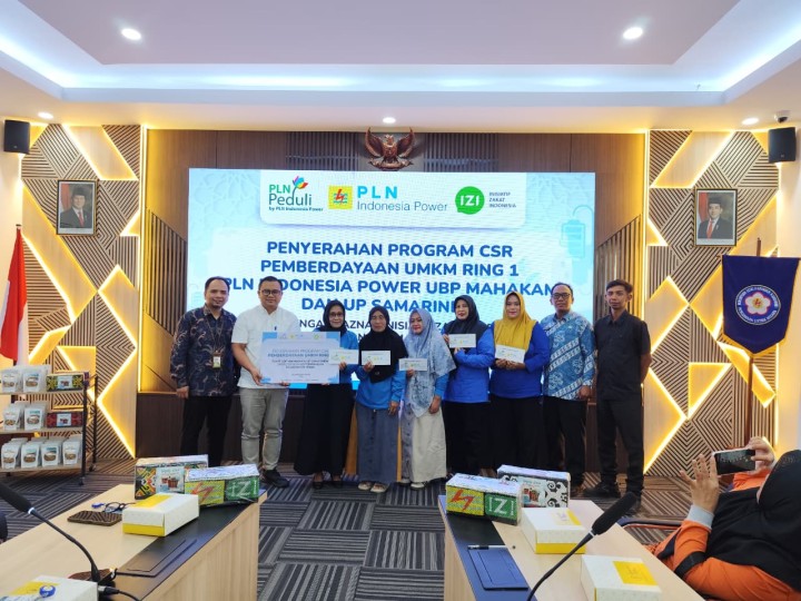 Jumat, 06 Februari 2026, Kelurahan Karang Anyar Menghadiri acara Penyerahan Program CSR Pemberdayaan UMKM Ring 1 PLN Indonesia Power UBP Mahakam dan UP Samarinda di Jalan Ulin No.1 Samarinda