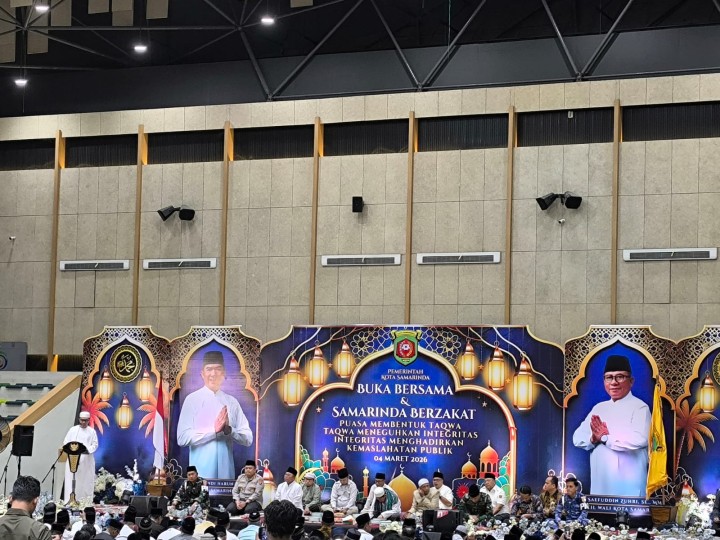 Rabu, 04 Maret 2026, Kelurahan Karang Anyar menghadiri kegiatan Buka Puasa bersama ASN Pemkot Samarinda di Gor Segiri Samarinda.