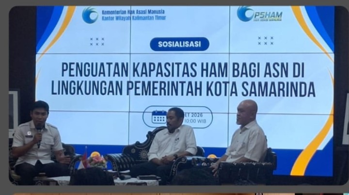Rabu, 11 Maret 2026, Kelurahan Karang Anyar menghadiri kegiatan Pemguatan dalam rangka Pembinaan Desa Sadar HAM di Kantor Kementrian Hukum Kalimantan Timur.