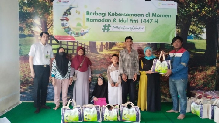 Rabu, 11 Maret 2026 Kelurahan Karang Anyar Menghadiri Acara Berbagi Kebersamaan di Momen Ramadhan dan Idul Fitri 1447 H oleh CSR PT. Elnusa Petrofin kepada warga Kelurahan Karang Anyar