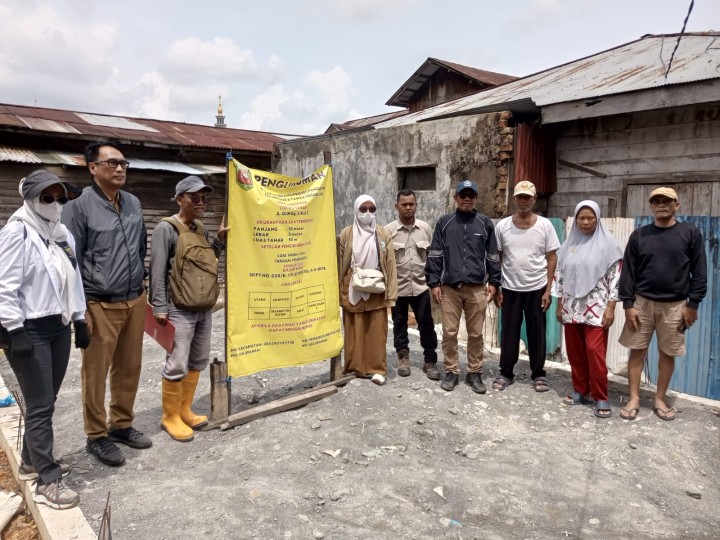 Senin 16 Maret 2026, Kelurahan Karang Anyar menghadiri Peninjauan lapangan Permohonan IMTN, objek lokasi/lahan bertempat di jl.ulin gg.2 blok.C RT.20 Kelurahan Karang Anyar bersama Kecamatan Sungai Kunjang.