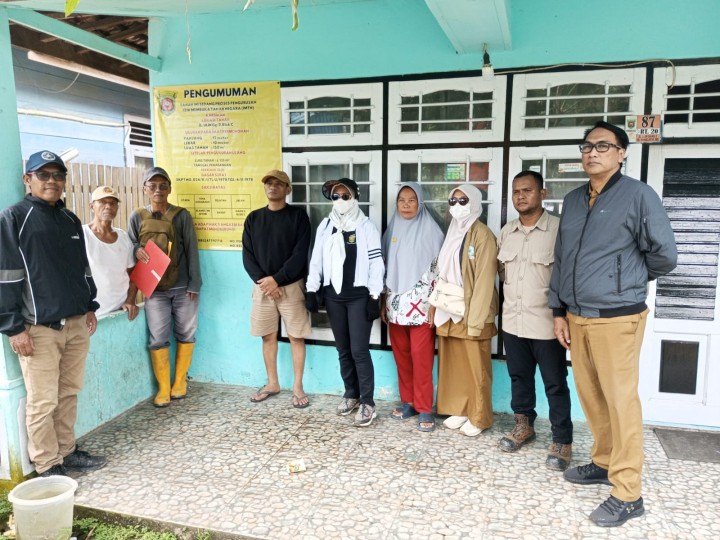 Senin 16 Maret 2026, Kelurahan Karang Anyar menghadiri Peninjauan lapangan Permohonan IMTN, objek lokasi/lahan bertempat di jl.ulin gg.2 blok.C RT.20 Kelurahan Karang Anyar bersama Kecamatan Sungai Kunjang.