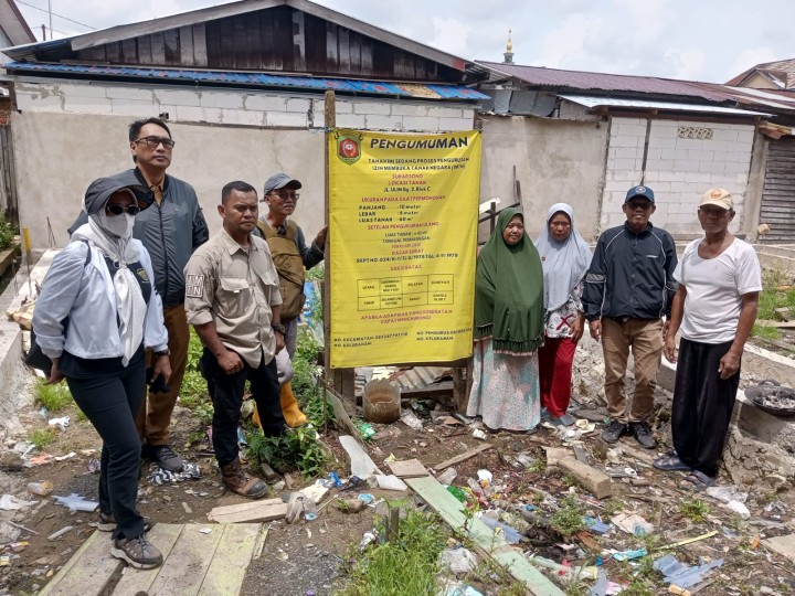 Senin 16 Maret 2026, Kelurahan Karang Anyar menghadiri Peninjauan lapangan Permohonan IMTN, objek lokasi/lahan bertempat di jl.ulin gg.2 blok.C RT.20 Kelurahan Karang Anyar bersama Kecamatan Sungai Kunjang.