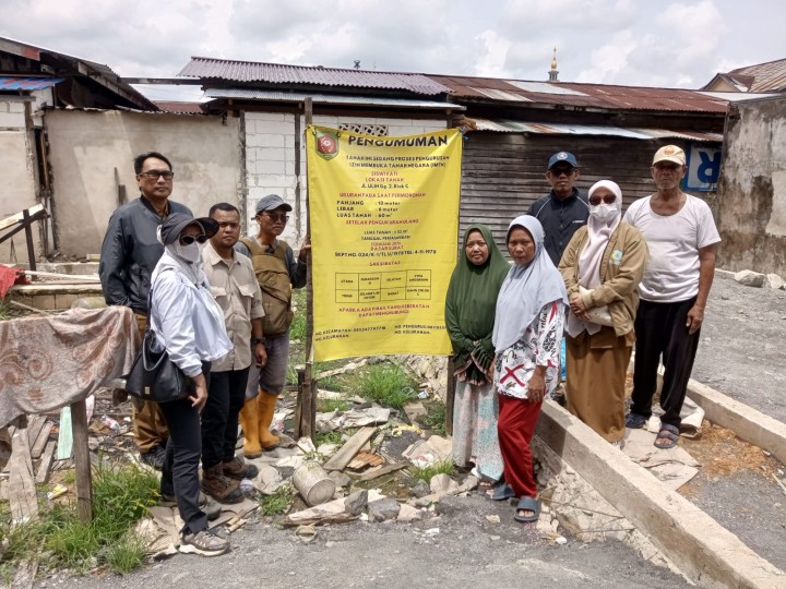 Senin 16 Maret 2026, Kelurahan Karang Anyar menghadiri Peninjauan lapangan Permohonan IMTN, objek lokasi/lahan bertempat di jl.ulin gg.2 blok.C RT.20 Kelurahan Karang Anyar bersama Kecamatan Sungai Kunjang.