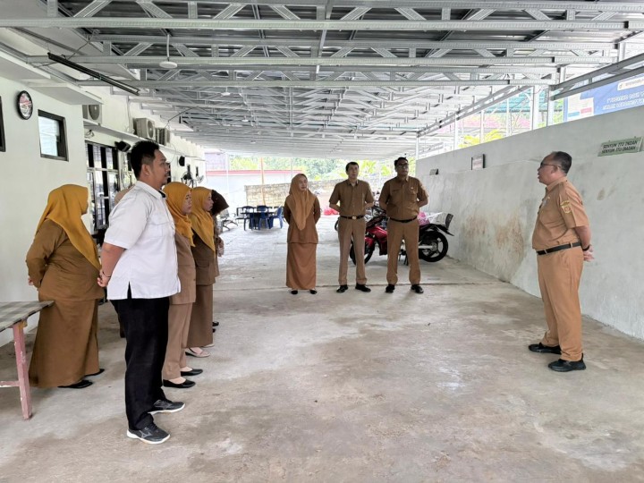 Senin, 30 Maret 2026, Giat Apel Senin Pagi Kantor Kelurahan Karang Anyar