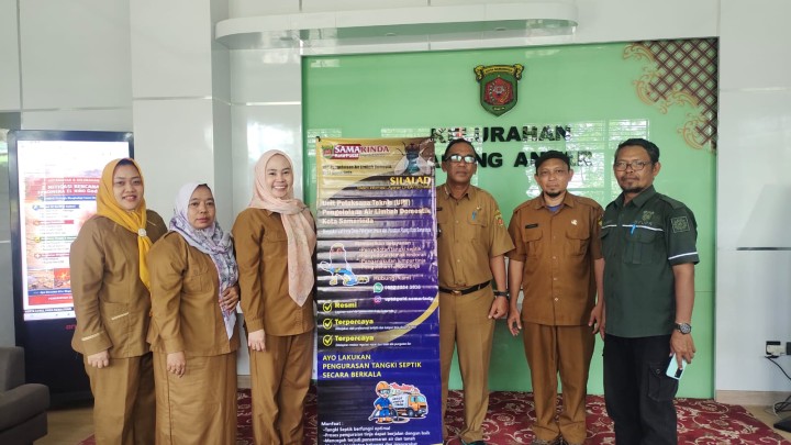Selasa, 07 April 2026, Kelurahan Karang Anyar menerima kunjungan dari Dinas PUPR Kota Samarinda terkait Pengelolaan air limbah domestik kota Samarinda