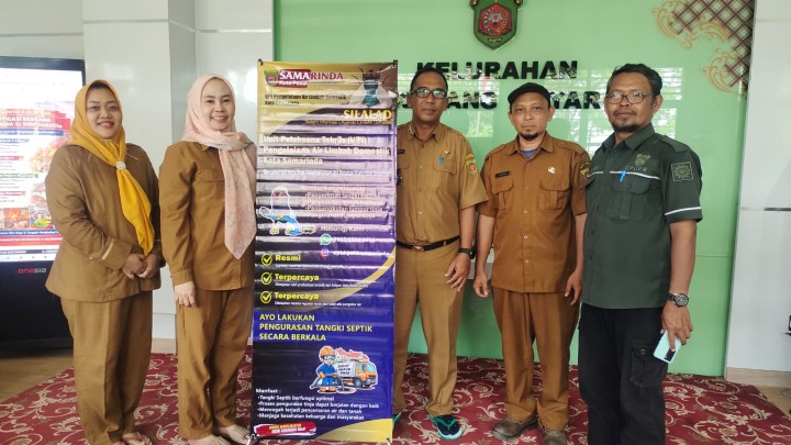 Selasa, 07 April 2026, Kelurahan Karang Anyar menerima kunjungan dari Dinas PUPR Kota Samarinda terkait Pengelolaan air limbah domestik kota Samarinda