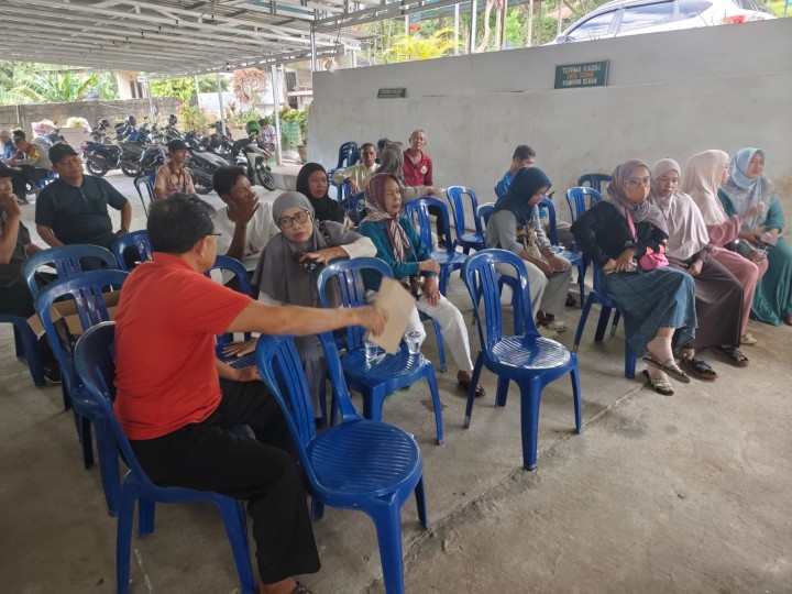 Rabu, 09 April 2026, Kelurahan Karang Anyar melaksanakan kegiatan sosialisasi program PTSL Tahun 2026 bagi warga Karang Anyar yang sertifikatnya belum selesai.