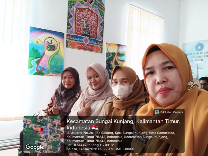 Selasa, 14 April 2026, Kelurahan Karang Anyar Menghadiri acara  Audensi dan sosialisasi Sensus Ekonomi 2026 di ruang rapat Kantor Kelurahan Loa Bakung