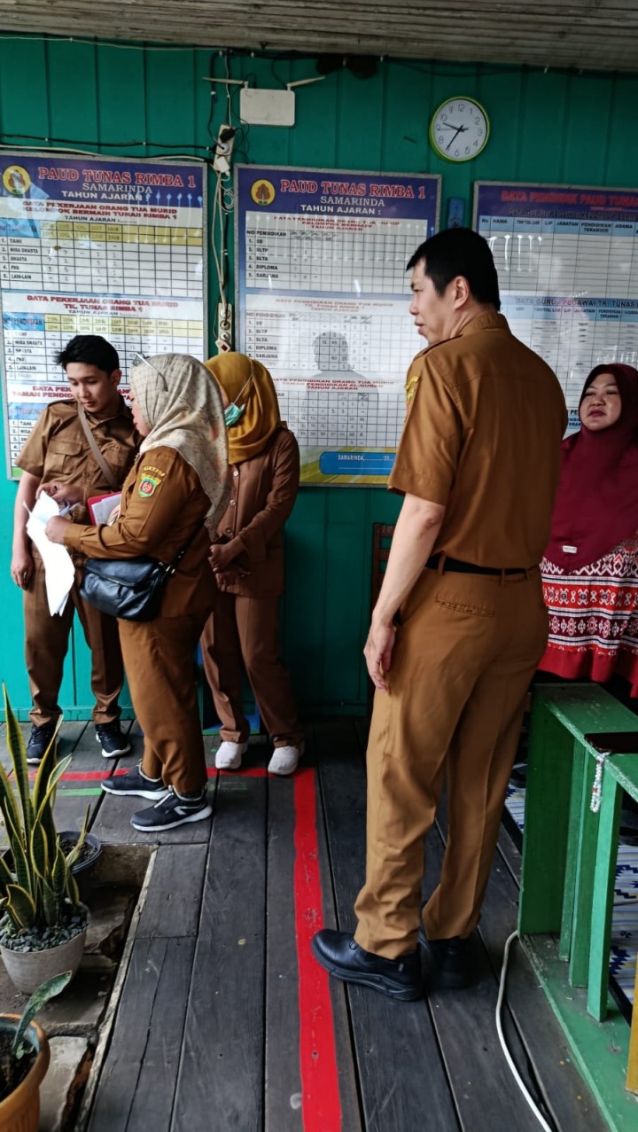 Senin, 20 April 2026 – Kelurahan Karang Anyar mendampingi Kecamatan Sungai Kunjang bersama Puskesmas Wonorejo melaksanakan kegiatan pembinaan Usaha Kesehatan Sekolah (UKS) di TK Tunas Rimba 1 Samarinda.