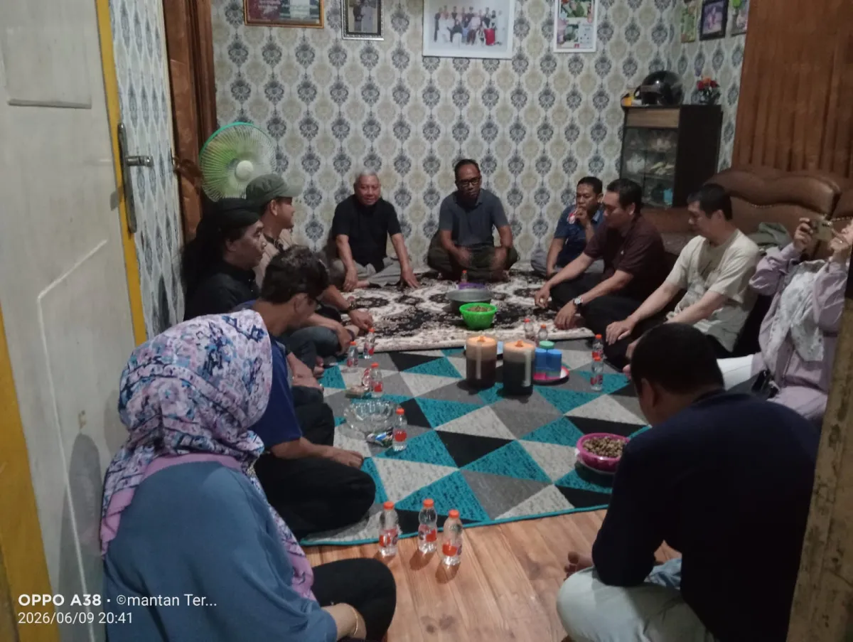 Selasa. 09-06-2026 Kelurahan Karang Anyar menghadiri Acara pembentukan pengurus pokmas Cendana di Jalan Cendana Gang 11