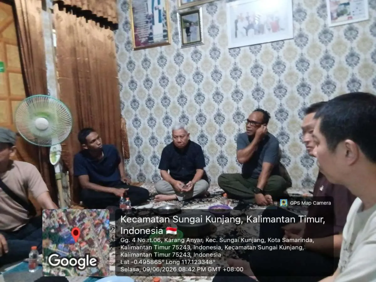 Selasa. 09-06-2026 Kelurahan Karang Anyar menghadiri Acara pembentukan pengurus pokmas Cendana di Jalan Cendana Gang 11