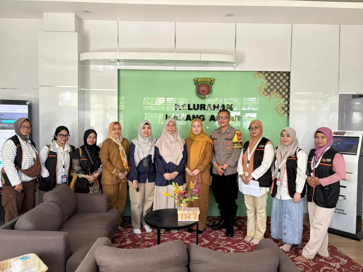Senin, 15 Juni 2026, Kelurahan Karang Anyar menerima kunjungan dari Para Petugas SENSUS EKONOMI 2026 dalam rangka kick off Kegiatan Sensus Ekonomi 2026