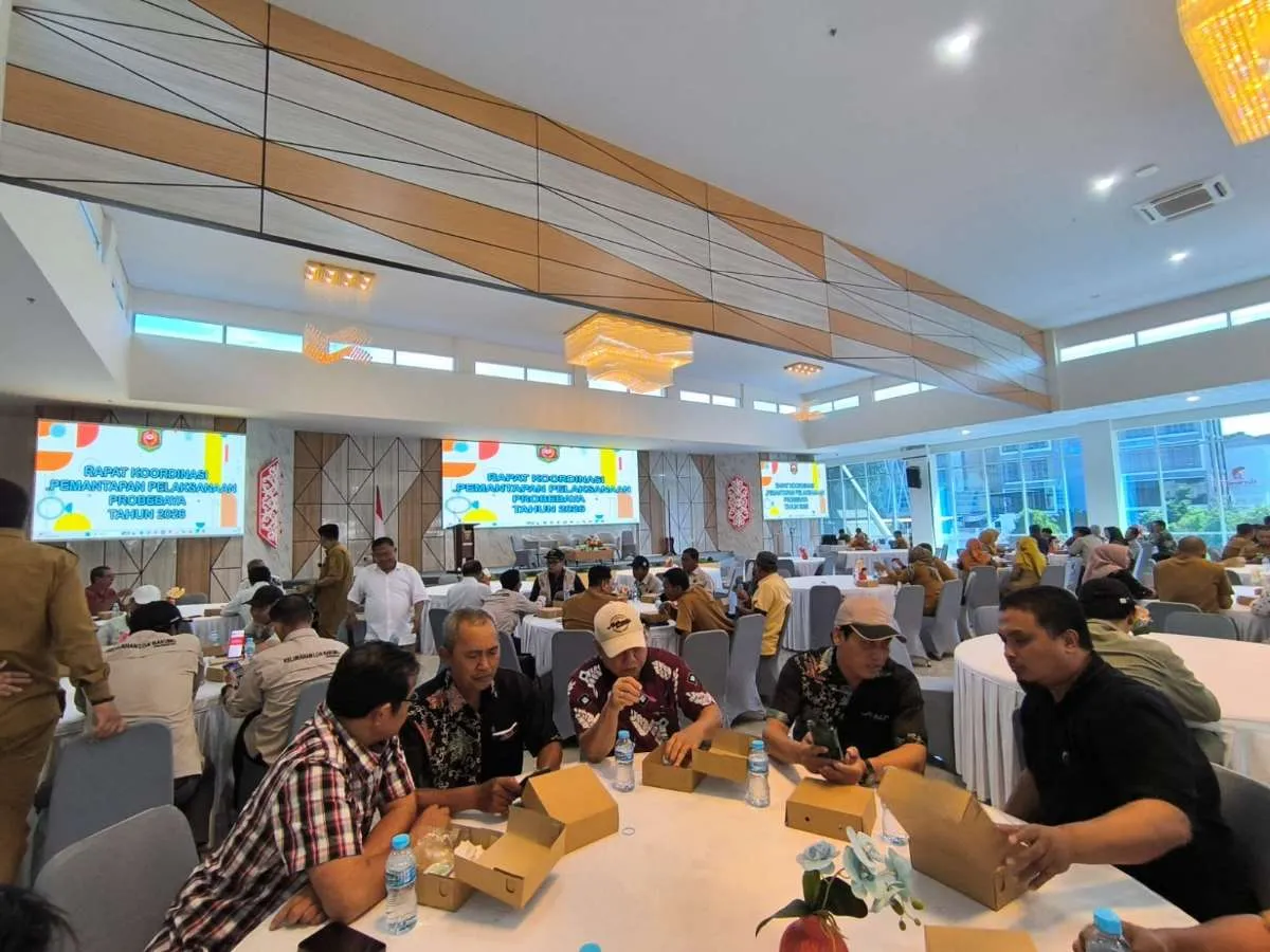 Selasa, 14 Juli 2026, Kelurahan Karang Anyar Hadiri Rakor Pemantapan Pelaksanaan Probebaya Tahun 2026 di Kantor Bapperida Kota Samarinda.