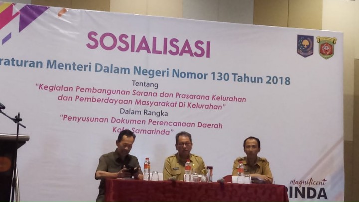 Acara Sosialisasi PEMENDAGRI