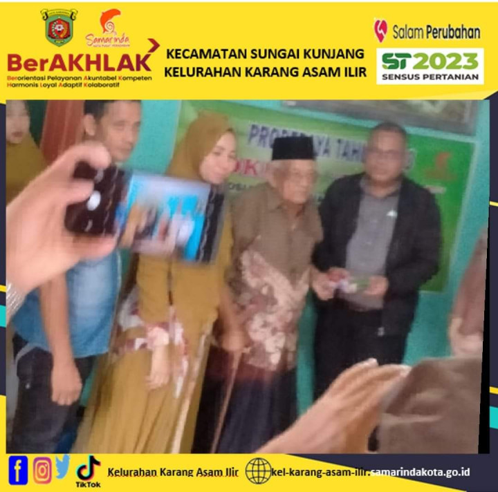 Sosialisasi Kegiatan Majelis Ta'lim "Ummu Umarah" di RT.10 Kelurahan Karang Asam Ilir