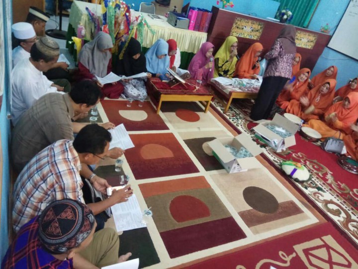 Kegiatan Memperingati Maulid Nabi Besar Muhammad SAW di Kantor Pelayanan Kelurahan Karang Asam Ulu