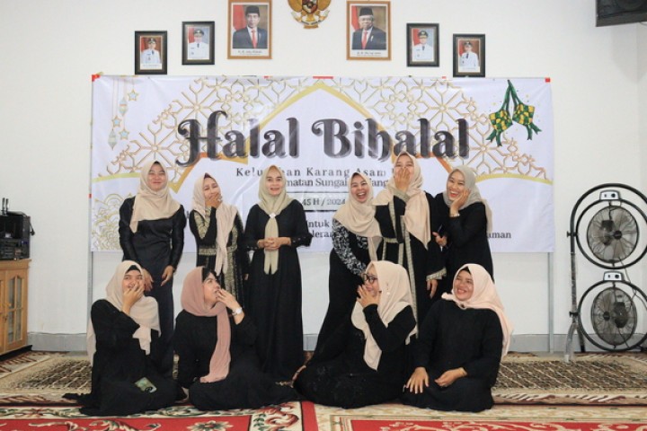 Kegiatan Halal Bihalal Kelurahan Karang Asam Ulu Tahun 2024