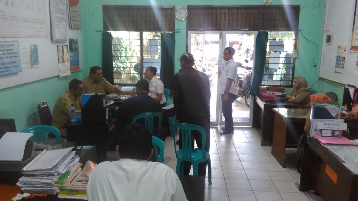 Kunjungan resmi.tipikor Polda Kaltim