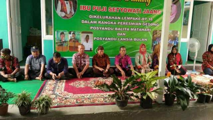 Foto Peresmian Gedung Posyandu