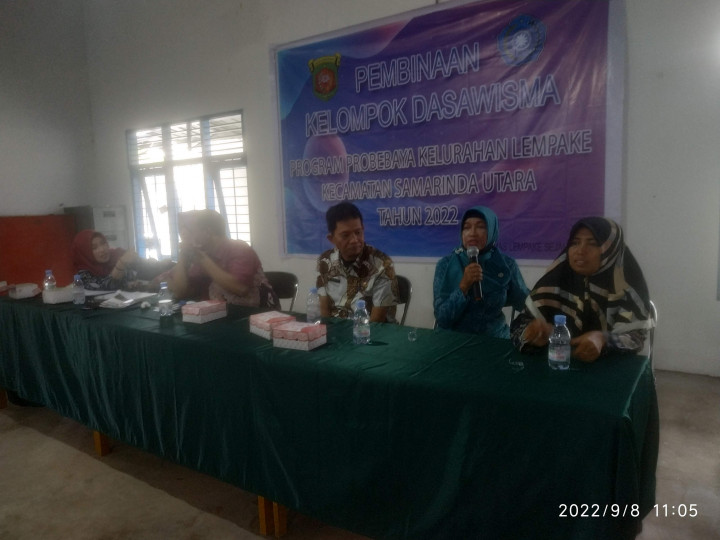 Kegiatan Probebaya Kelurahan Lempake Tahun 2022