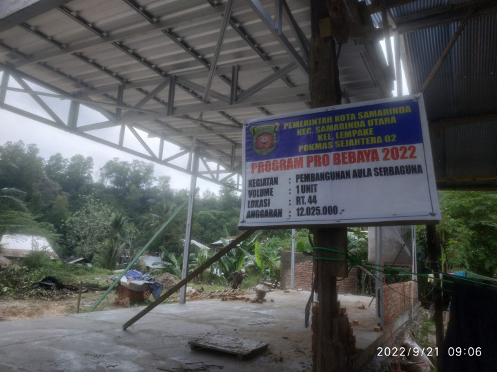 Kegiatan Probebaya Kelurahan Lempake Tahun 2022