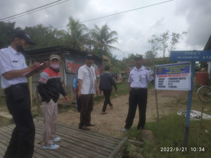 Kegiatan Probebaya Kelurahan Lempake Tahun 2022