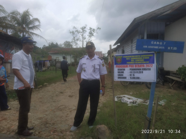 Kegiatan Probebaya Kelurahan Lempake Tahun 2022