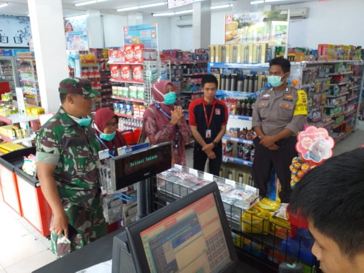 Sosialisasi Covid 19 di Tempat Umum