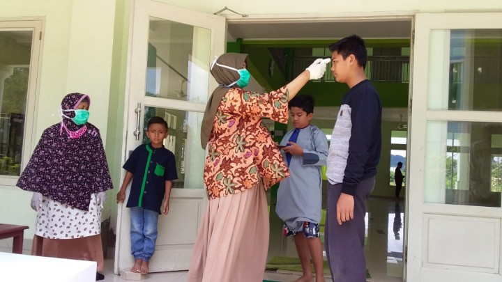 Thermal Infrared Pada Jama'ah Sholat Jum'at